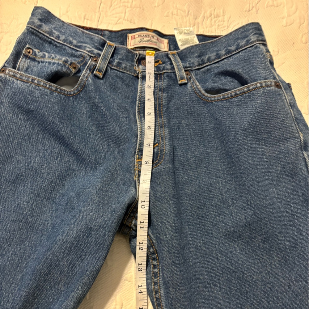 Signature by Levi Strauss and Co. jeans relaxed fit straight leg zipper W29 L30 - Picture 5 of 5